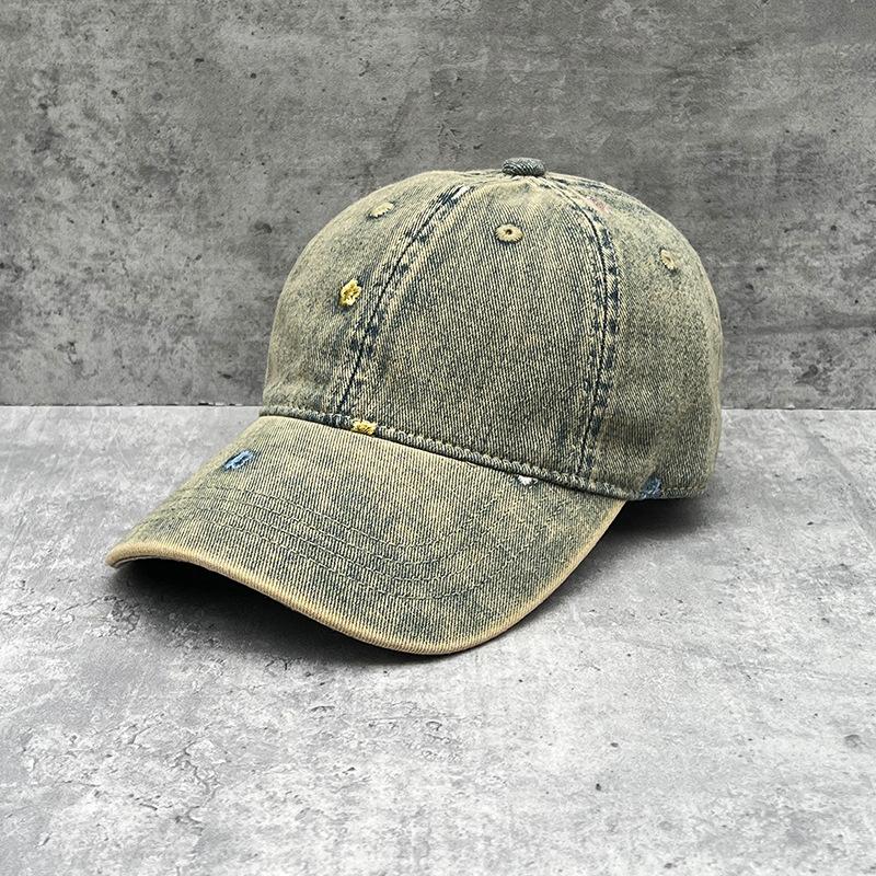 With Savior Spring And Summer Fashionable Shopping Retro Soft Top Showing Face Small Sunshade Baseball Cap Cowgirl Cap