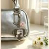 Lightweight Bag Charm Pendant Heart-Shaped Makeup Mirror Accessories Mirror Keychain  Daily Use
