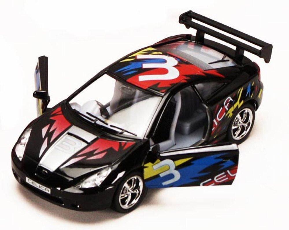 

Toyota Celica Race Spec Street Fighter Черный Kinsmart Toyota, - чёрный