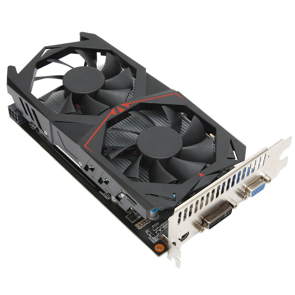Graphics Card 2GB 128bit GDDR5 Powerful Image Processing Capabilities Desktop Computer Accessories with Cooling Fan