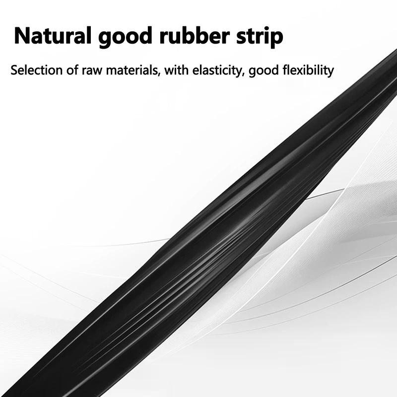 2Pcs Universal Car Side Window Wiper Used To Remove Auto Water Mist Rubber Strip Windows Cleaning Tools Wiper Blade Wiperstrip
