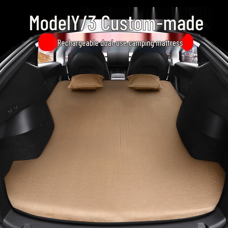 Compatible Inflatable Car Bed for Tesla Model Y/X/S/3 SUV Trunk