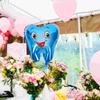 4 Pcs Tooth Balloon First Balloons Baby Shower Portable Dental Inflatables Aluminum Film Party Child