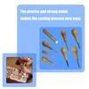 Professional Carving Set For Metal Woodworking Mixed Materials Practical Tool