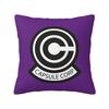 Capsule Corp Corporation Logo  Square Pillowcase Cushion Cover Pillow Case Throw Pillow Cover for Home Sofa Living Room