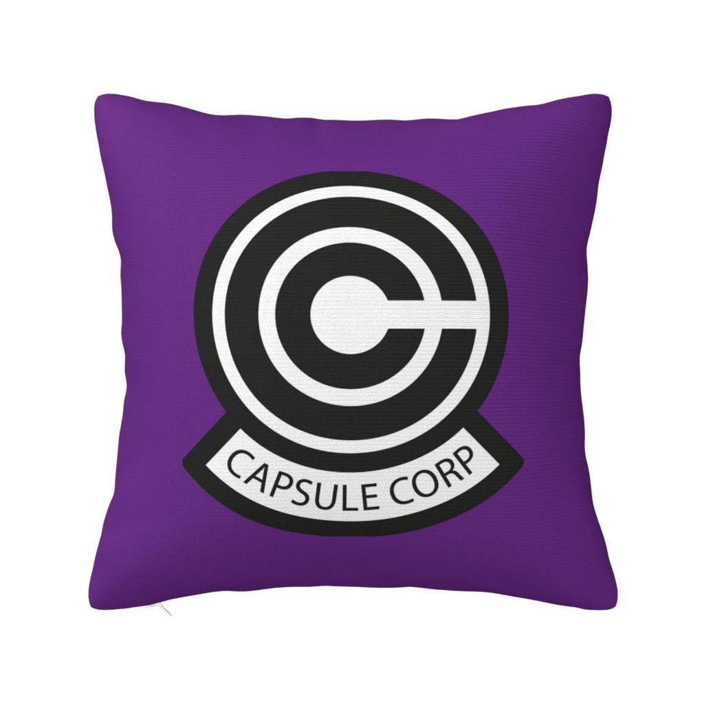Capsule Corp Corporation Logo Square Pillowcase Cushion Cover Pillow Case Throw Pillow Cover for Home Sofa Living Room