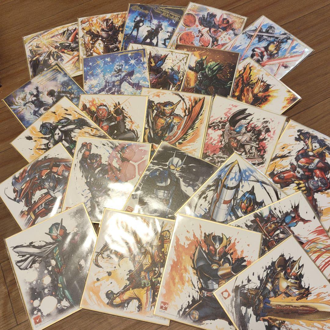 Used Kamen Rider colored paper ART bulk sale