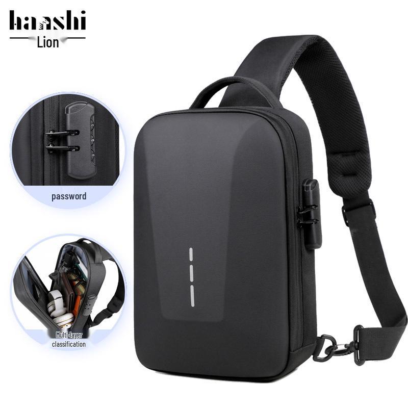 Men's High-End Waterproof Travel Chest Bag & Women's Trendy Messenger Backpack