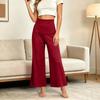 Women's High Waisted Yoga Pants, Color Straight Leg Athletic Pants