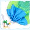 Beach Toys Pouch Girls Sundries Organizer Kids Shell Bags Storage Bag Beach Bag Mesh Swimming Bag