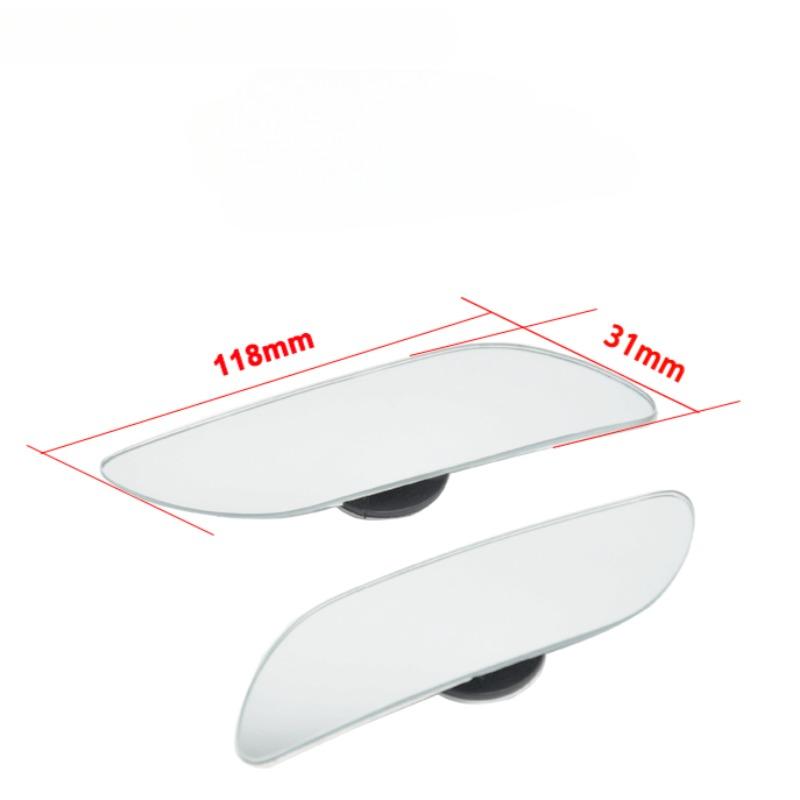 2pcs/set Blind Spot Mirror Car Rearview Mirror HD Adjustable-Degree Convex Glass Universal Car Accessories Broaden Horizons