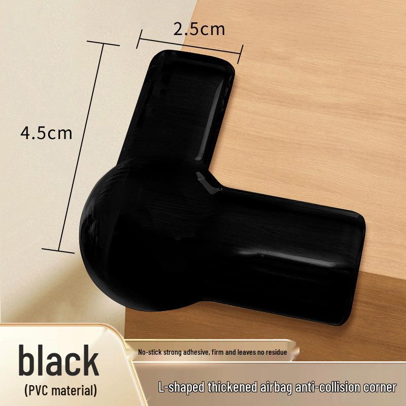 Assorted Transparent Silicone Corner Protectors: Soft Bumpers for Tables, Walls, Corners, Edges, and Windows