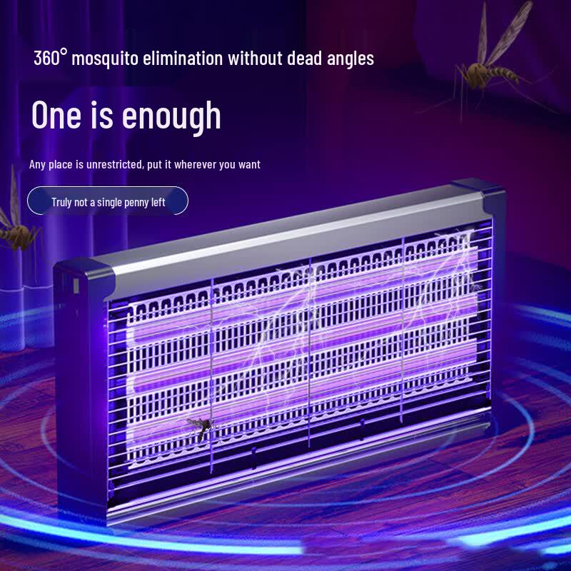 LCKRSZM Solar Mosquito and Fly Killer Lamp