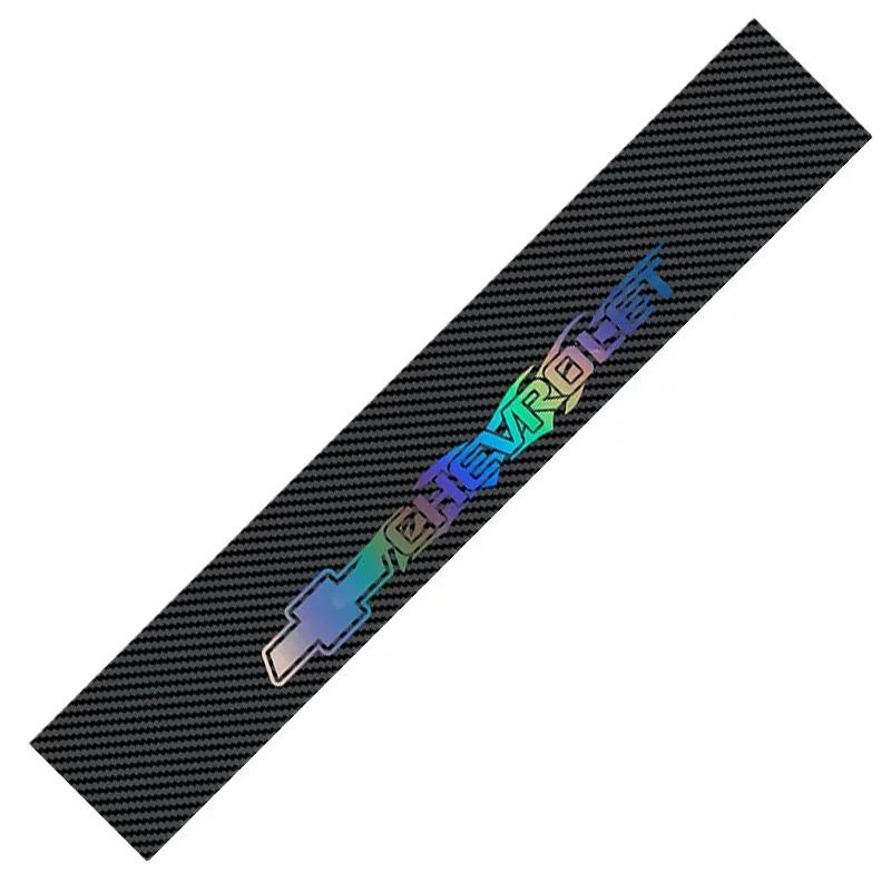 AABJS1 Car Front Rear Windshield Stickers Reflective Protective Decal for Chevrolet AVEO CAPTIVA CRUZE EQUINOx IMPALA MALIBU Sail TRAX