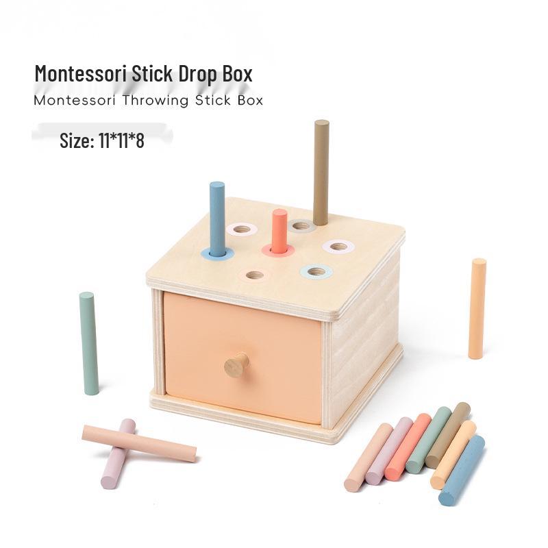 Montessori Color & Shape Recognition Coin Box for Toddlers – Educational Toys for Early Learning