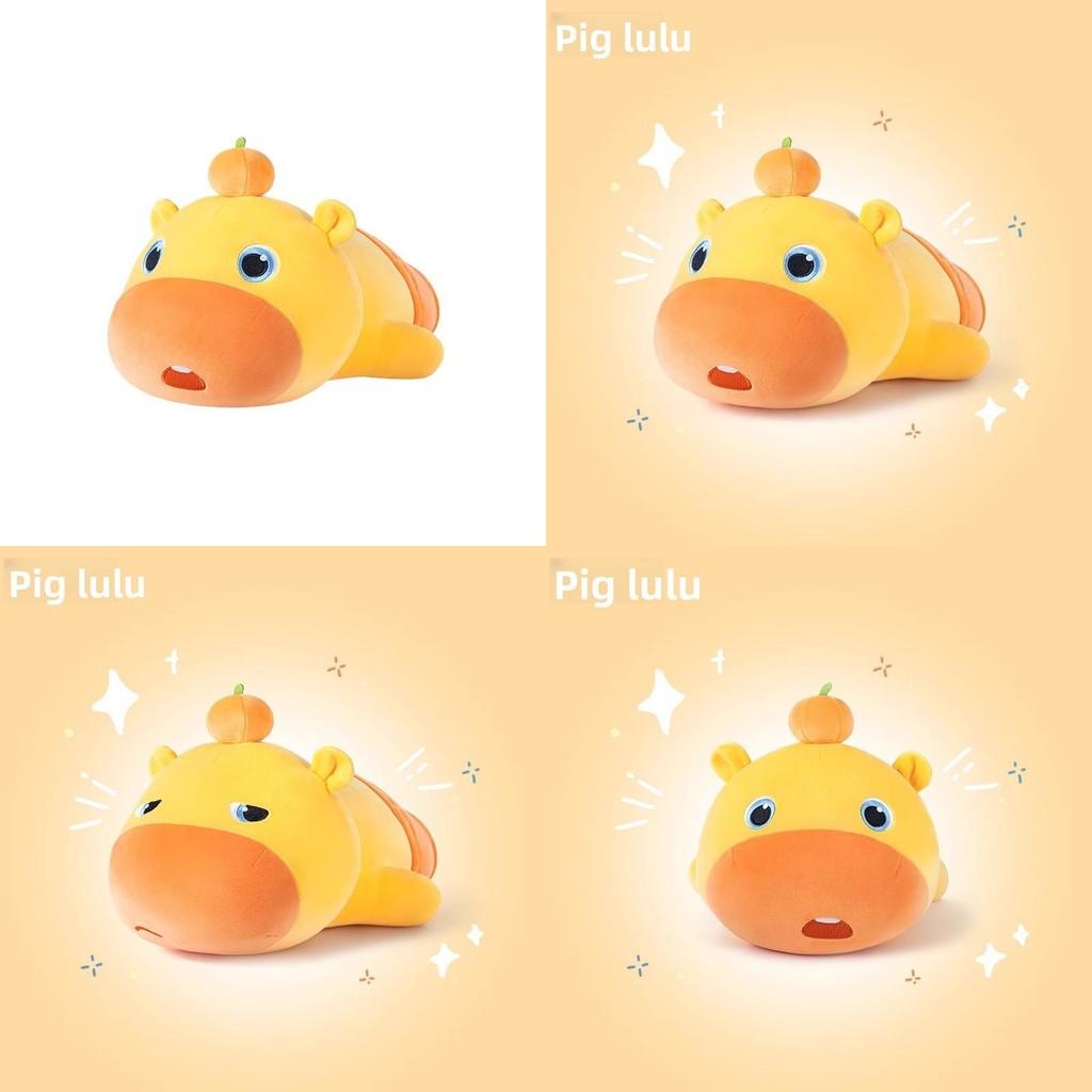 Capybara Cuter Plush Toy Withorange On Top Design For Kids Bedroom Decor Gift