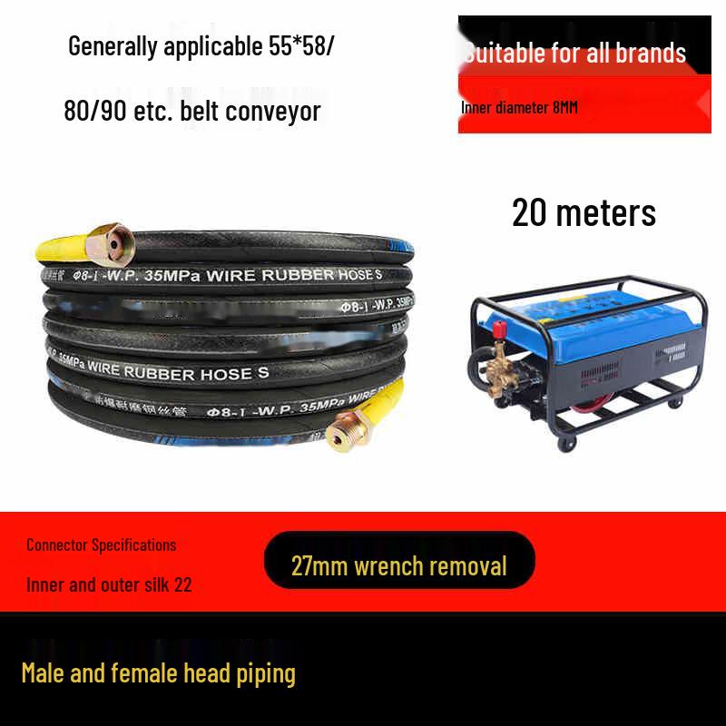 High-Pressure Explosion-Proof Steel Wire Washer Hose
