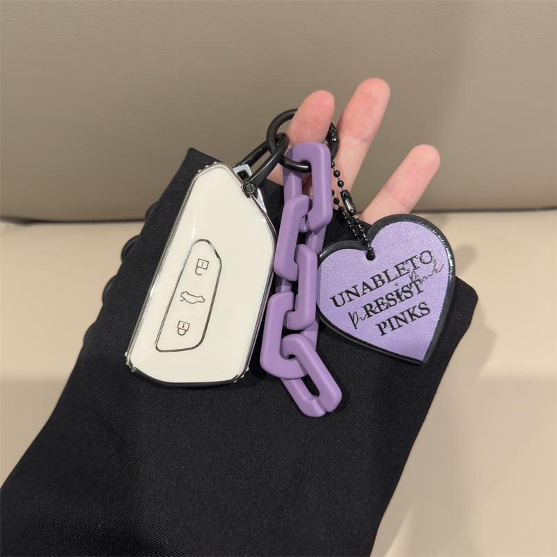 Fashion TPU Car Key Case Cover Shell Fob For Volkswagen VW ID-4 ID-6 Golf 8 MK8 For Skoda Octavia A8 For Seat Leon FR MK4 Cupra