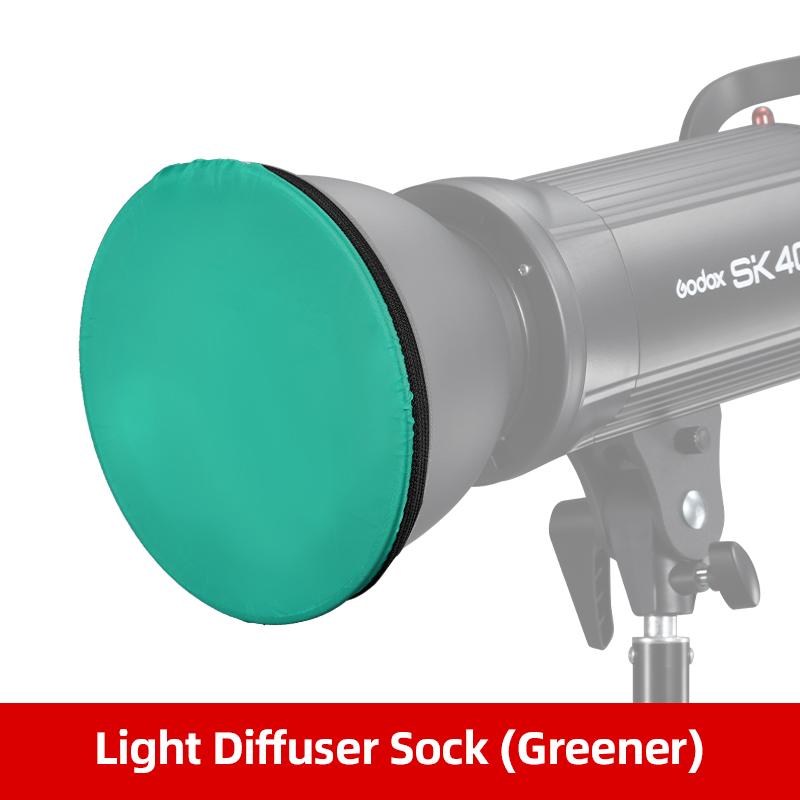 גרב מפזר אור רך 7 אינץ' 180 מ"מ 6 צבעים מסנן בד עבור Bowens Mount רגיל מחזיר אור מפזר צל צלחת חלת דבש רשת