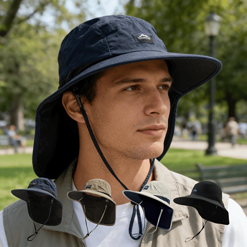 One-piece Sun Hat Neck Climbing Hat for Men and Women Outdoor Camping Mountain Climbing and Fishing