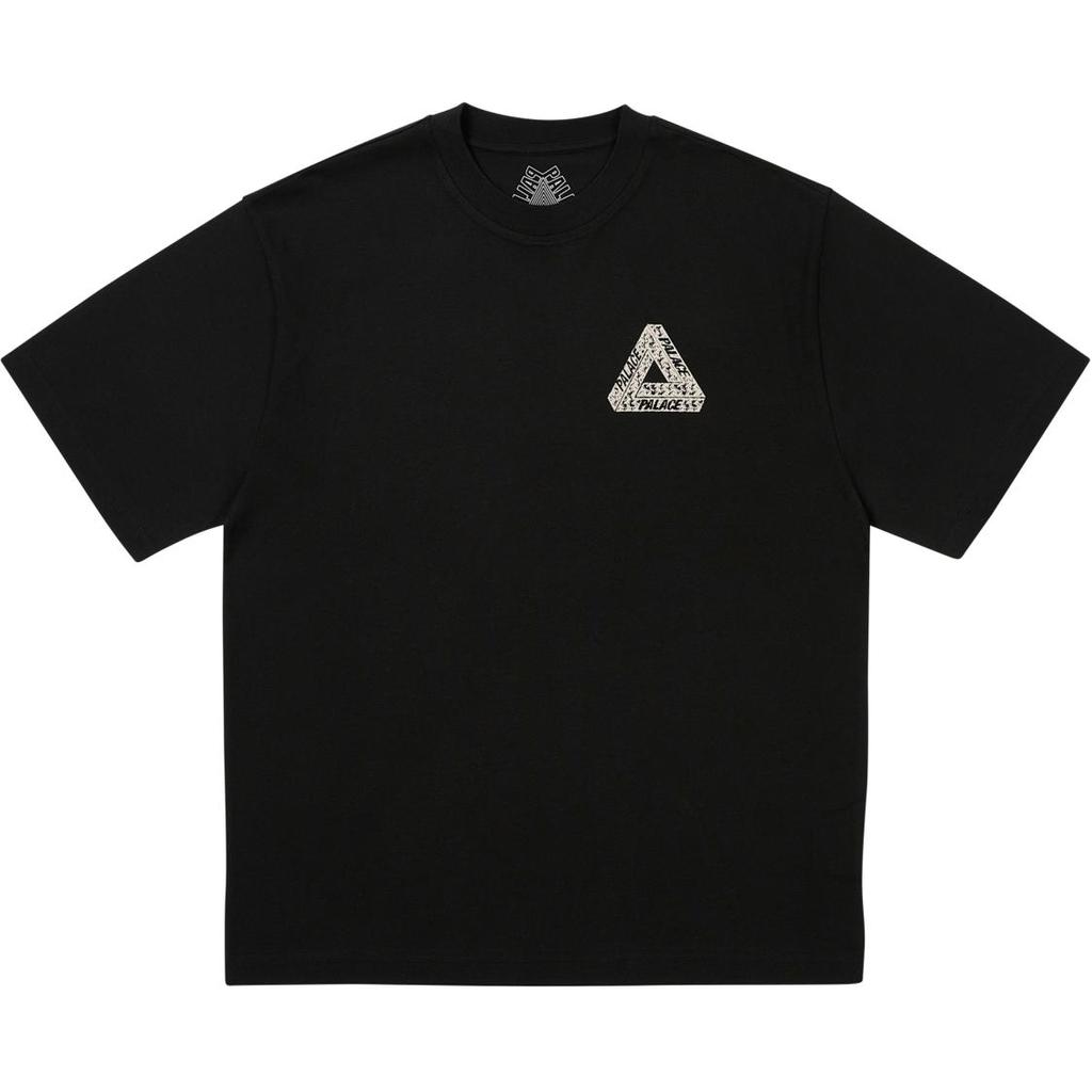 Palace Tričko s krátkým rukávem Černé Unisex Top P27TS351