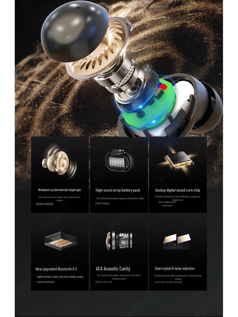 2025 New SK26 Wireless Bluetooth In-ear Sleep Earbuds - High Sound Quality