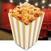 60pcs Paper Popcorn Boxes Gold Snack Containers Practical Treat Boxes  Wedding Favors