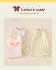 2024 Kids' Warm Long-Sleeve Mid-Collar Cotton T-Shirt for Autumn & Winter