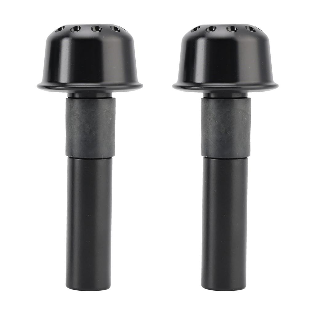 CNC Black Handlebar Ends Weight For Kawasaki Vulcan S 650 Z650RS Z900RS