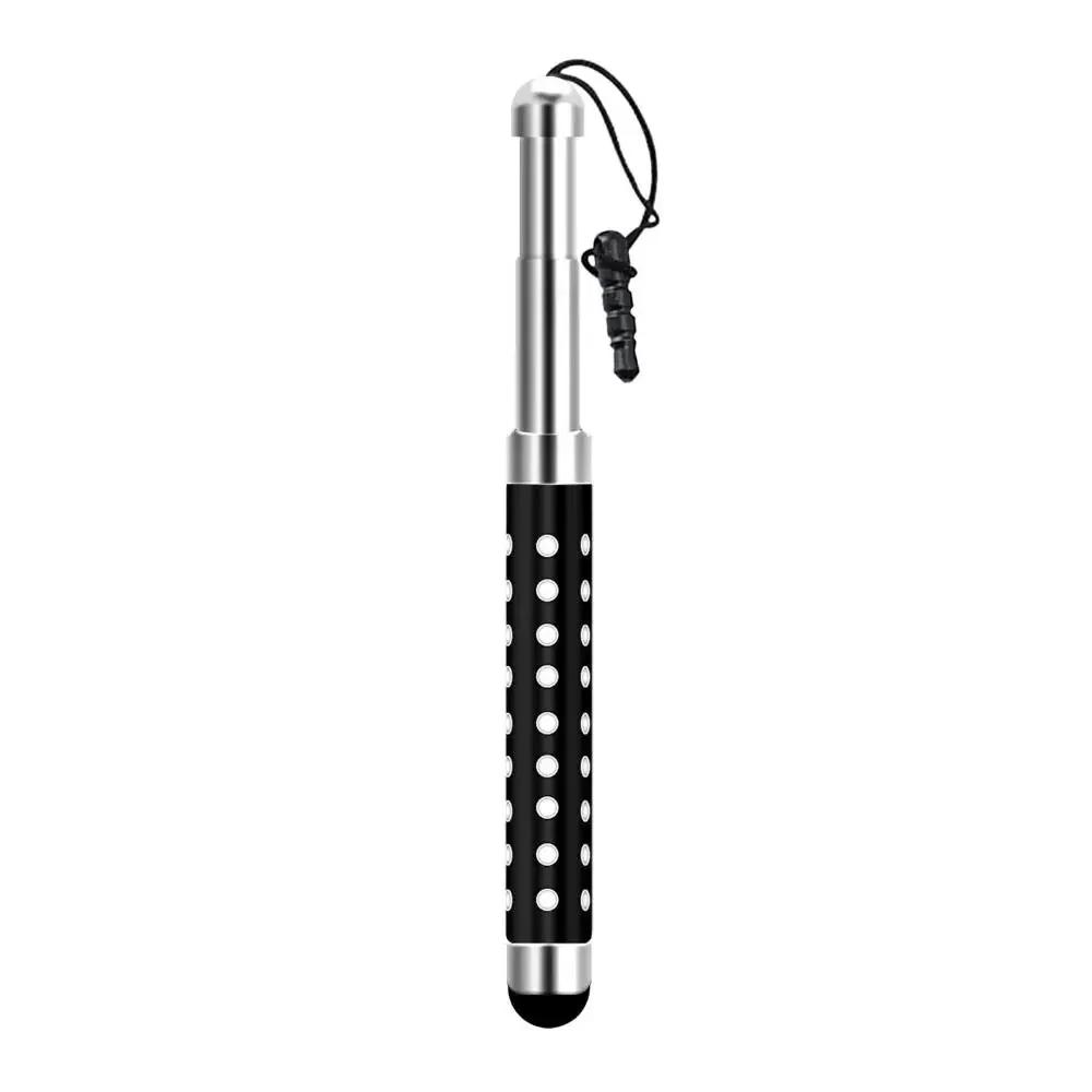 1 pz Mini Penna Stilo Capacitiva Universale Portatile Multifunzione Estensibile per Cellulari Tablet PC per iPad