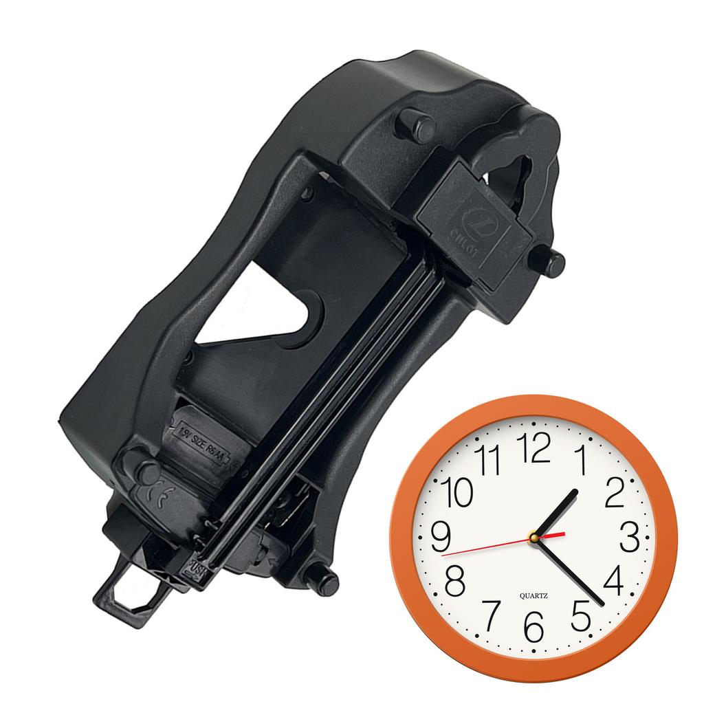 Quartzs DIY Drives Unit Black Pendulum Clock Movement Empty Case Without Mechanism for Home Decors and Craft Projects