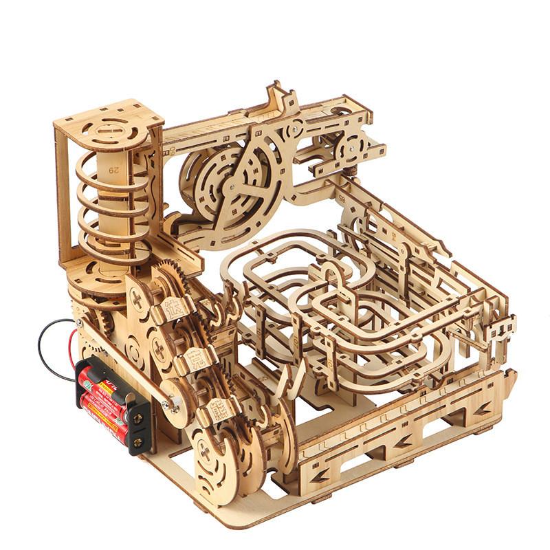 Mechanical 3d Puzzle Diy Toy With High Difficulty For Adults And Track Ball Game