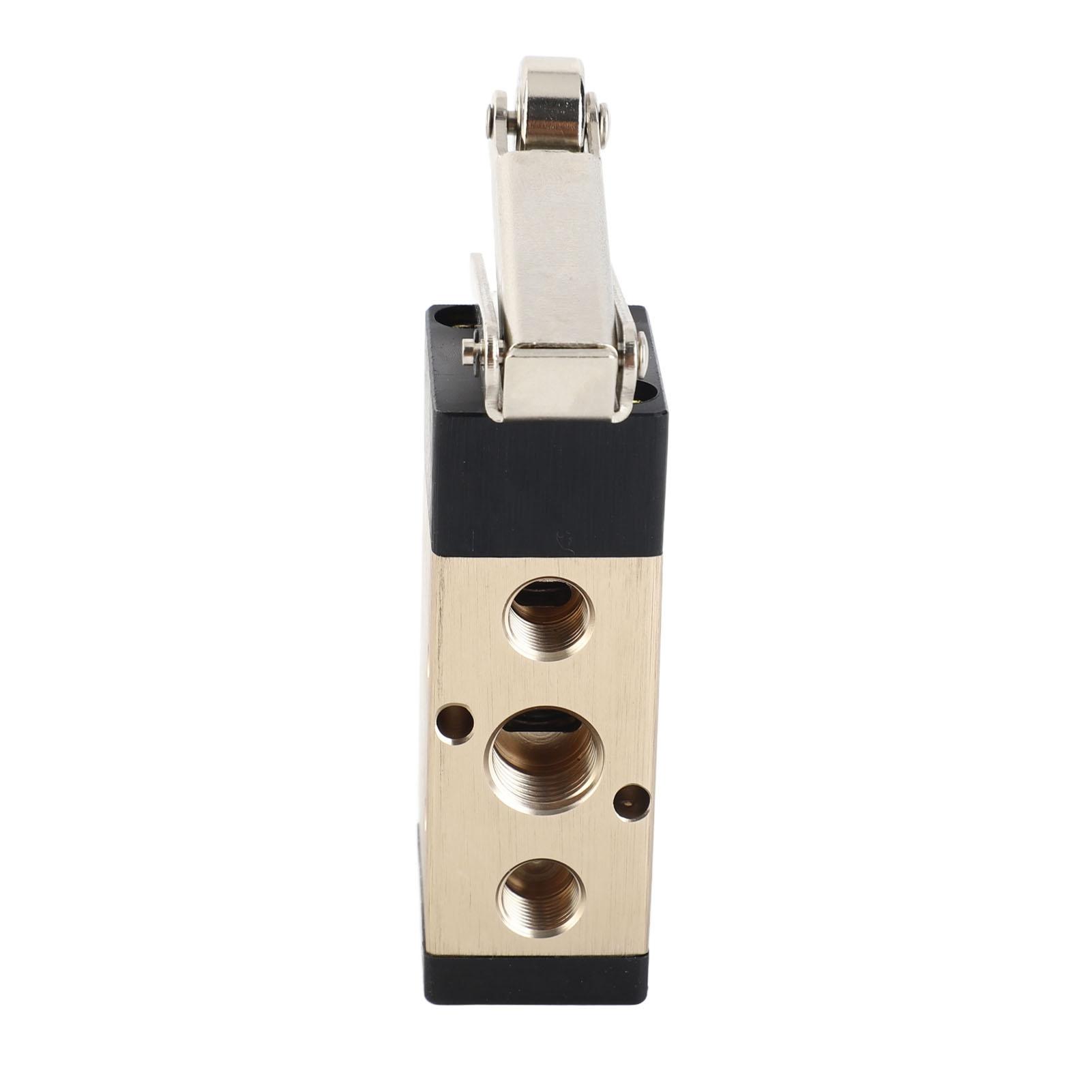 

MV 09 Pneumatic Reversing Valve 2 Position 5 Way Roller Lever Mechanical Valve 1 4in PT