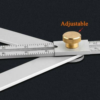 Stainless Steel Corner Angle Finder Multifunction with Scales Angle Gauge Protractor Miter Saw Bevel Gauge Easy Operation