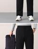 Men's Thickened Cotton Winter Trousers - Casual and Warm for Middle-Aged and Elderly Dads