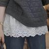 Women's Lace Short Skirt: Spring/Autumn Essential Base Layer with Hem for Coverage