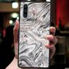 Marble Pattern Gold Glitter Case For Huawei P50 P40 P30 Lite E P20 Pro Y9 Y7 Y6 2019 P Smart 2021 Z Y6p Y7a Y9s Phone Cover Soft