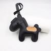 Lightweight Design Horse Keychain Pendant PU Leather Horse Hanging Rope  Bag Decoration