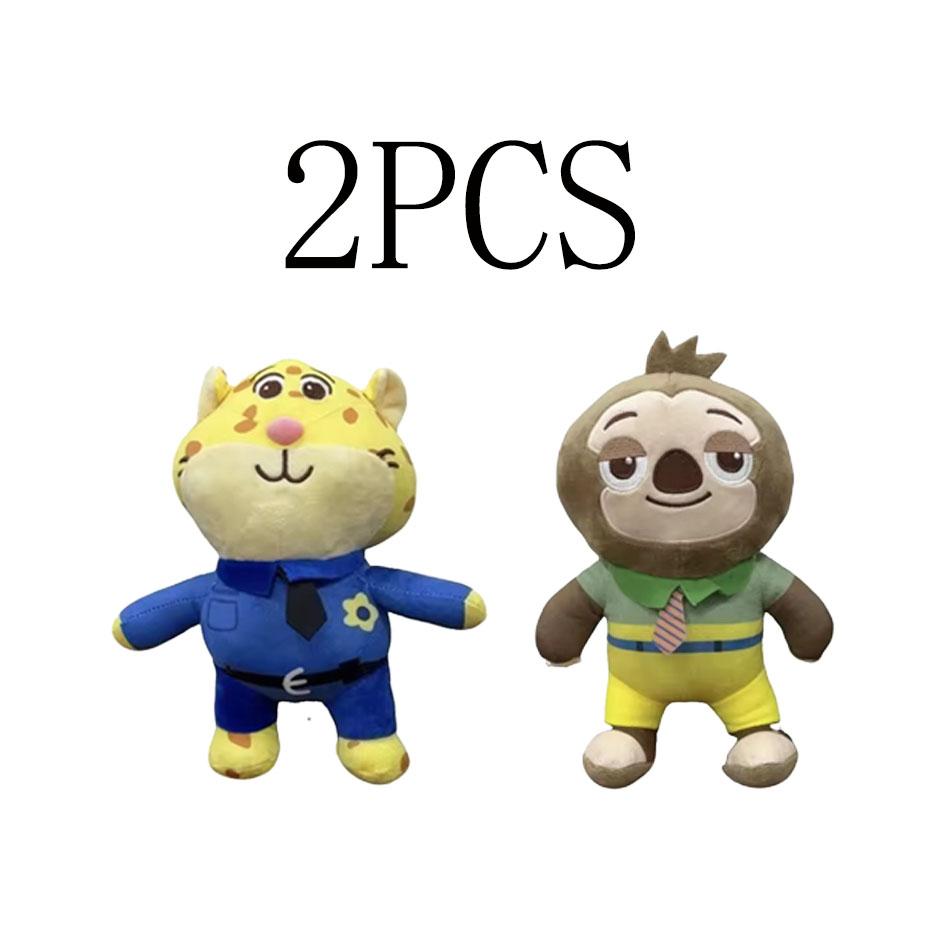 ***High Quality  Nick Wilde Judy Hopps Plushies Stuffed Anime Fox Rabbit Plush Toy Lovely Children's Room Decor Xmas Gifts