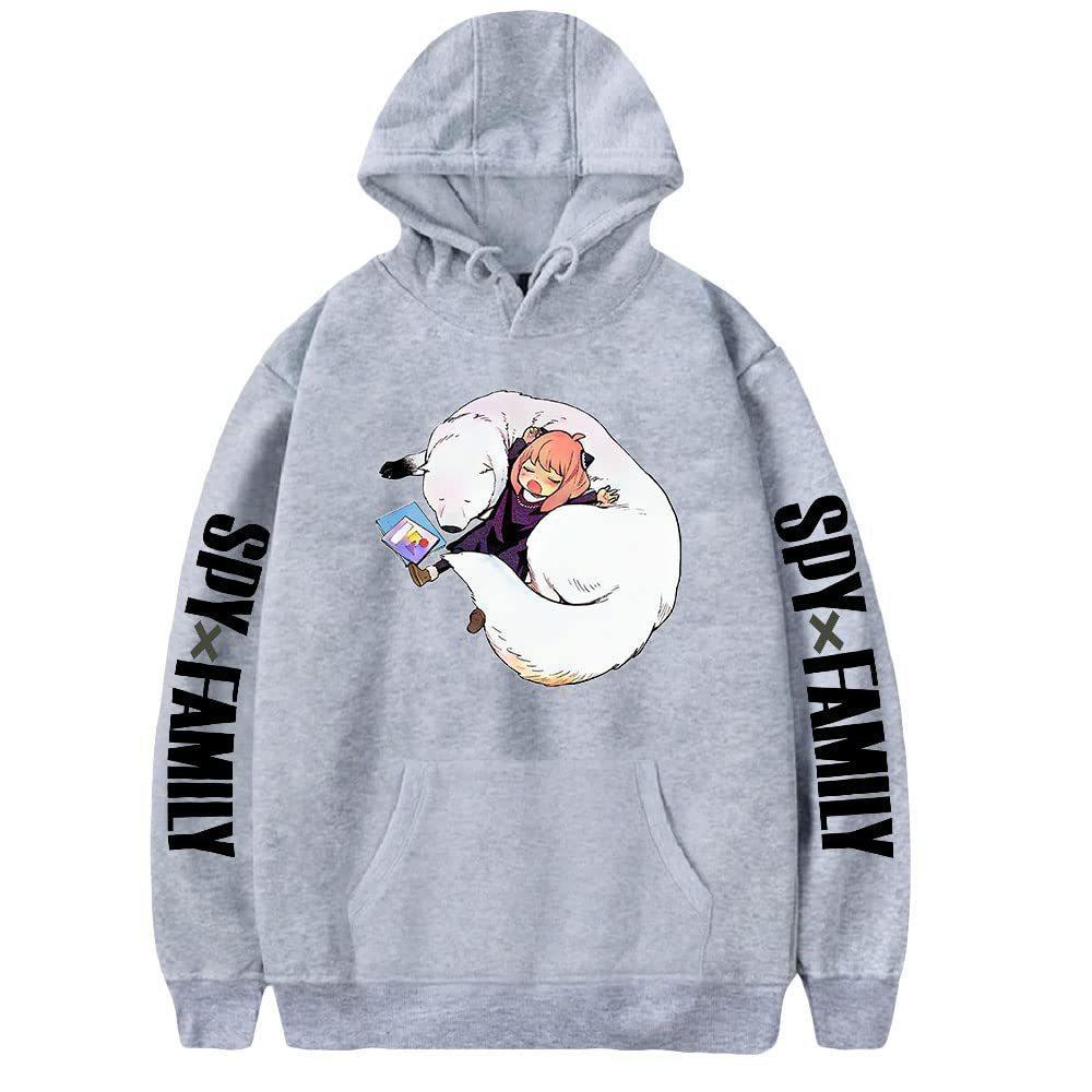 SPY × FAMILY Spy Play House Anime Peripheral Hoodie Hooded Sweater Top Men's and Women's Long Sleeves