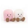 Fun marshmallow plush toy doll, bed doll, couple