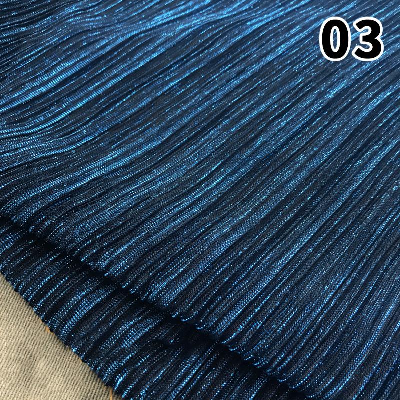 

Градиентная плиссированная сетчатая ткань, смесовая вязаная блестящая ткань, шитье одежды своими руками, декор для фона на вечеринку, свадьбу, платье, тюлевая ткань 100X150cm