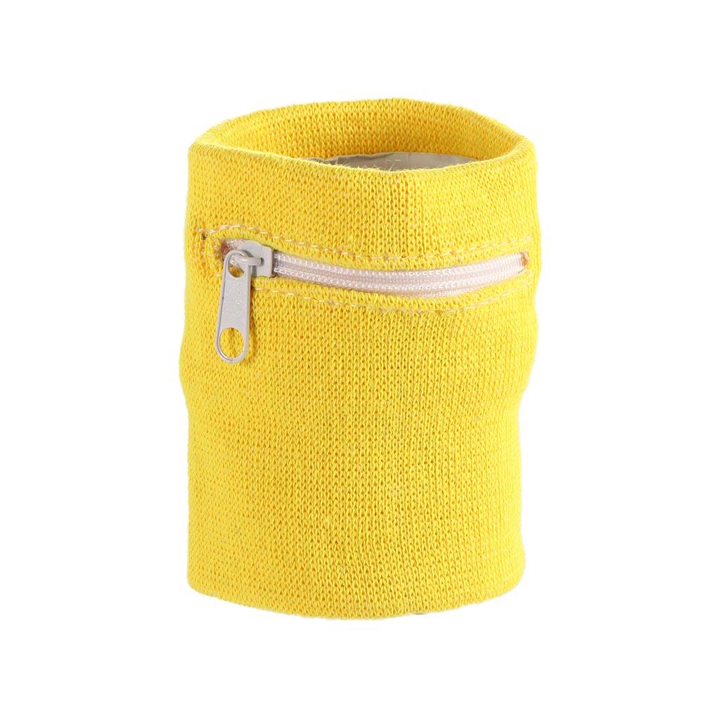 Travel Sweat Band Breathable Wrist Protection Hand Guards Running Wristband Wrist Purse Bag Arm Band Bag Zipper Wrist Pouch