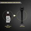 The Man Company Beard Growth Kit with Almond & Thyme Beard Growth Oil for Men, Charcoal Face Wash & Beard Activator (Derma Roller) (Set of 3)