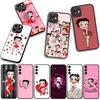 Cover per Xiaomi Redmi Note 14 12 13 ProPlus A4 A3 Pro Plus 12C 13C 14C 5G Custodia per Telefono Donna B-Bettys Ragazze B-Boops
