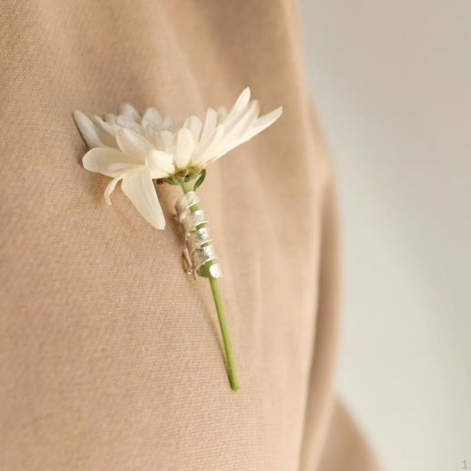 

Spiral Brooch Pin Versatile Gifts Banquet Clothes Accessories for Party Wedding