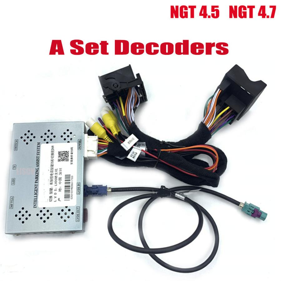 

Декодер камеры заднего вида для Mercedes Benz Передняя Задняя камера Оригинальный дисплей