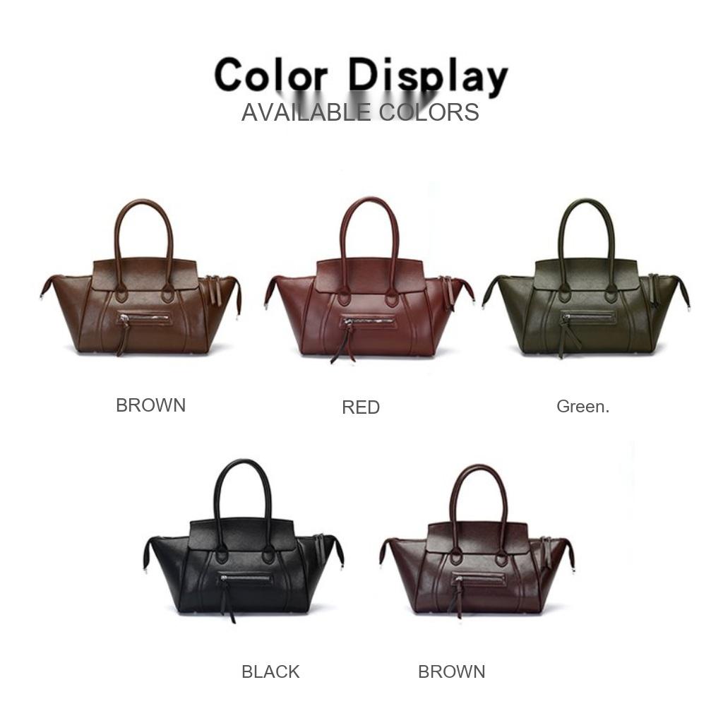 Xeie Thuk Shoulder Bag Women Faux Leather Multi Compartment Office Daily
