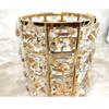 1Pcs New Crystal Storage Cup Makeup Brush Eyebrow Pencil Storage Bottle Jewelry Storage Container European Cosmetics Storage Box
