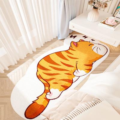 Bedroom Home Carpet Home Decoration Bedside Rug Living Room Cartoon Cat Floor Mat Cute Lounge Floor Mat Alfombras Para Sala